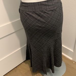Nine West Plaid MIDI Skirt